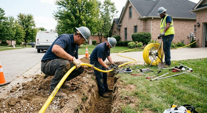 Gas Line Installation in West Palm Beach, FL