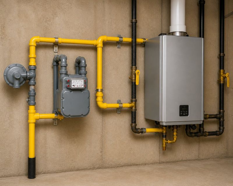 Gas Line Plumbing in Austin, TX