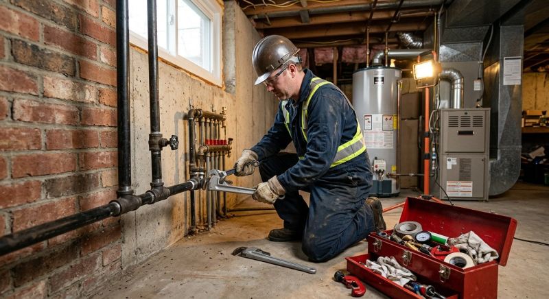 Gas Line Repair in Fredericksburg, VA
