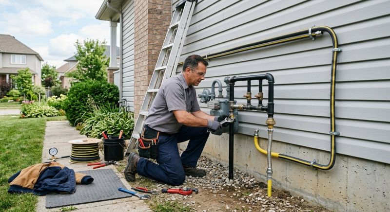 Home Gas Line Installation in Columbus, OH