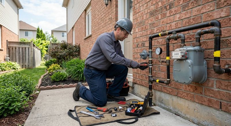 Residential Gas Piping in Austin, TX