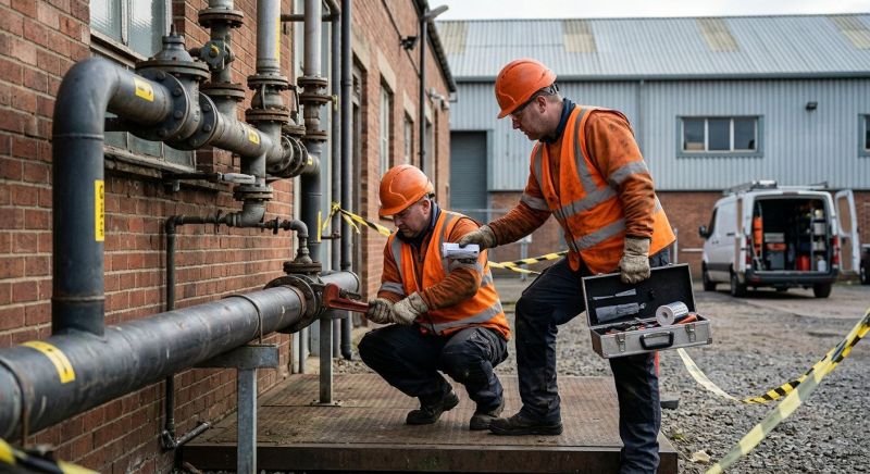 Commercial Gas Line Repair in Denver County, CO