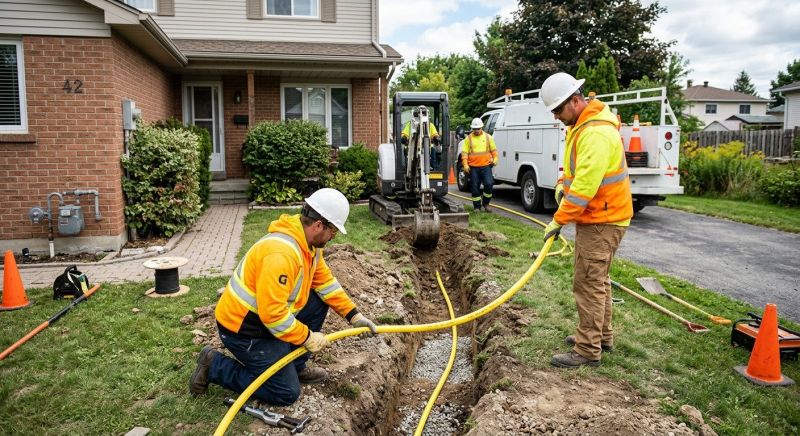 Underground Gas Line Service in Austin, TX